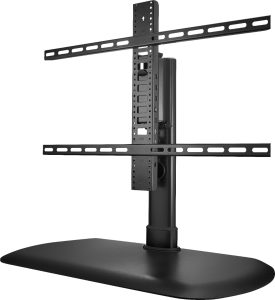 Insignia – TV Stand for Most Flat-Panel TVs Up to 65″ – Black