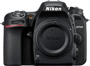 Nikon – D7500 DSLR 4K Video Camera (Body Only) – Black