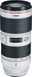 Canon – EF70-200mm F2.8L IS III USM Optical Telephoto Zoom Lens – White