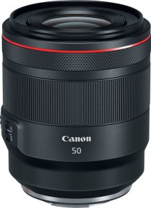 Canon – RF50mm F1.2 L USM Standard Prime Lens for EOS R-Series Cameras – Black