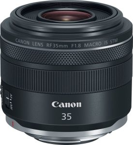 Canon – RF35mm F1.8 Macro IS STM Macro Lens for EOS R-Series Cameras – Black