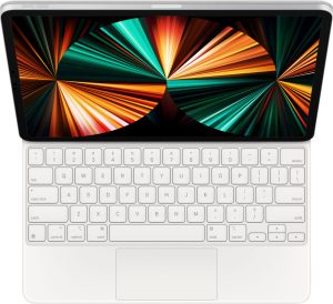 Apple – Magic Keyboard for iPad Air 13″ (M2) – White