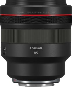 Canon – RF85mm F1.2 L USM Mid-Telephoto Prime Lens for EOS R-Series Cameras – Black