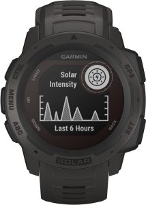 Garmin – Instinct Solar Smartwatch 45mm Fiber-Reinforced Polymer – Graphite