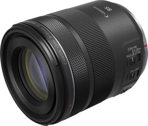 Canon – RF85mm F2 Macro IS STM Medium Telephoto Lensfor EOS R-Series Cameras – Black