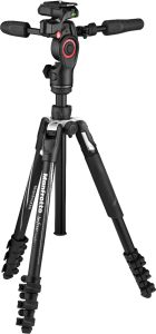 Manfrotto – Befree-Advanced 3 Way 59.4″ Tripod – Black