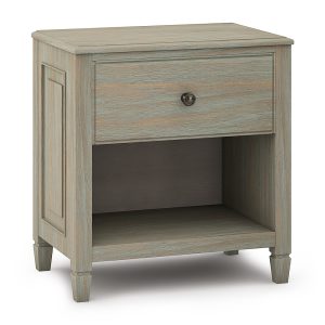 Simpli Home – Night Stand Bedside table – Distressed Grey