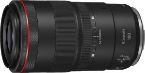 Canon – RF100mm F2.8 L MACRO IS USM Telephoto Lens for EOS R-Series Cameras – Black