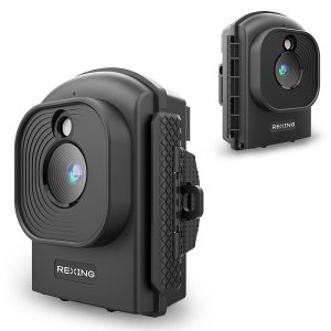 Rexing – TL1 Time-Lapse Camera 1080P Full HD Video with 2.4″ LCD and 110 Wide-Angle Lens – Black