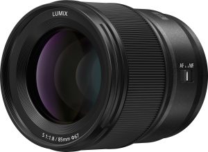 Panasonic – LUMIX S-S85 85mm F1.8 L-Mount Lens for LUMIX S Series Cameras – Black