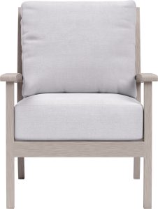 Yardbird – Eden Outdoor Fixed Chair – Silver