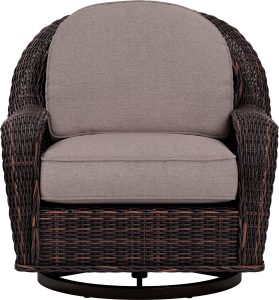 Yardbird – Waverly Outdoor Swivel Glider Chair – Shale