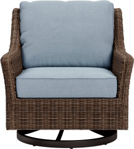 Yardbird – Harriet Outdoor Swivel Glider Chair – Mist