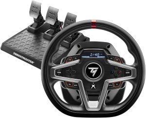 Thrustmaster – T248 Racing Wheel and Magnetic Pedals for Xbox Series XS and PC – Black