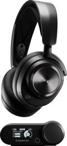 SteelSeries – Arctis Nova Pro Wireless Multi Gaming Headset for PC PS5 PS4 Switch – Black