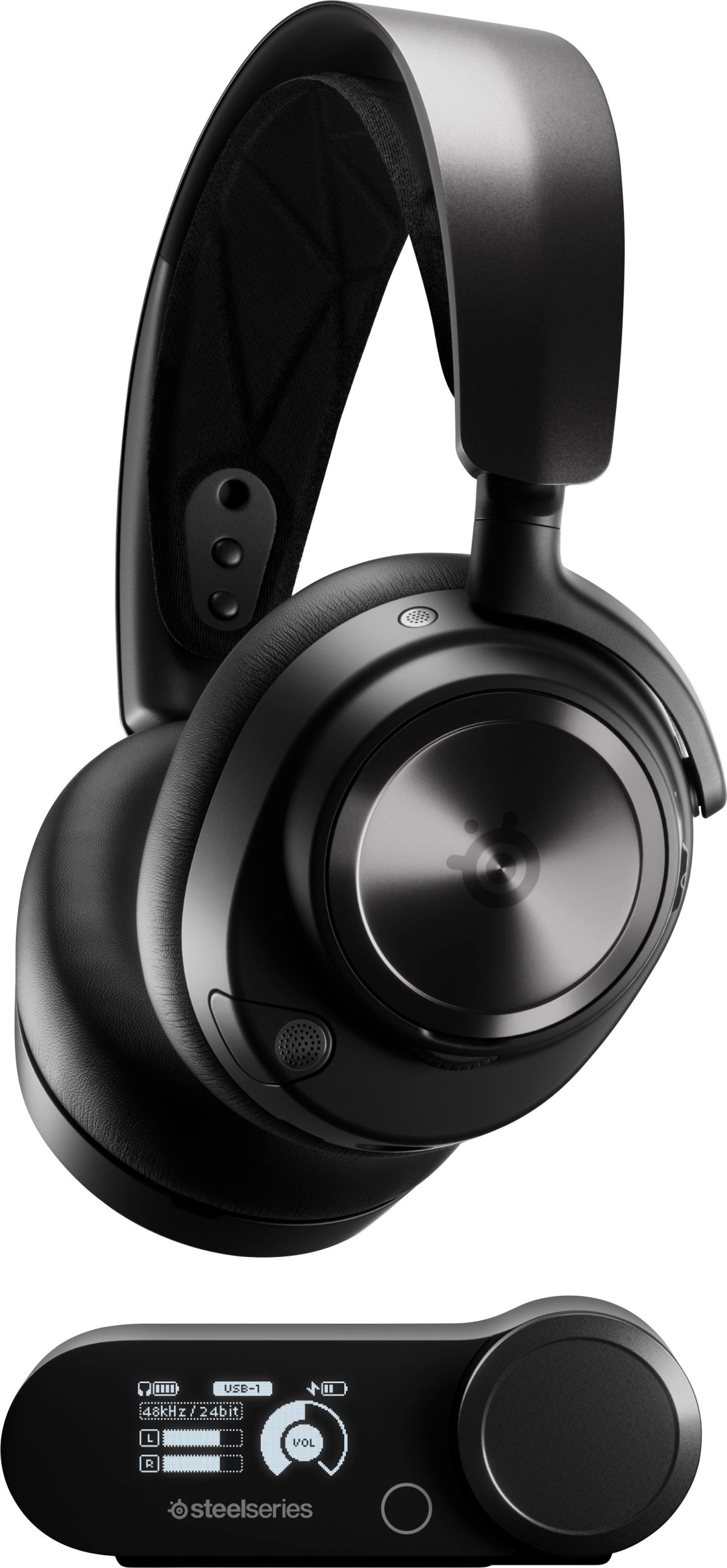 SteelSeries - Arctis Nova Pro Wireless Multi Gaming Headset for PS5 PS4 PC Switch - Black