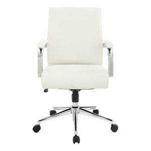 Office Star Products – Mid Back Antimicrobial Fabric Chair – Dillon Snow