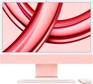 Apple – iMac 24″ All-in-One – M3 chip – 8GB Memory – 256GB (Latest Model) – Pink