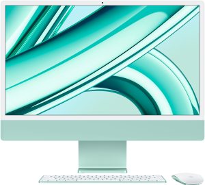 Apple – iMac 24″ All-in-One – M3 chip – 8GB Memory – 512GB (Latest Model) – Green