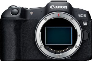 Canon – EOS R8 4K Video Mirrorless Camera (Body Only) – Black