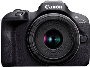 Canon EOS R100 – digital camera RF-S 18-45mm F4.5-6.3 IS STM lens