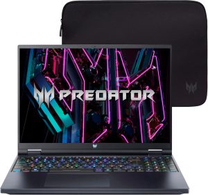 Acer – Predator Helios 16- 16″ 240Hz Gaming Laptop WQXGA Intel i9-13900HX with 16GB memory NVIDIA GeForce RTX 4080 1TB SSD – Black