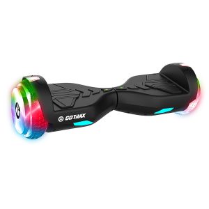 GoTrax – Surge Pro Hoverboard w/7 mi Max Range  w/6.2 mph Max Speed – Black