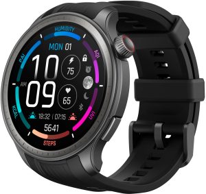 Amazfit – Balance Smartwatch 38mm Aluminum Alloy – Black