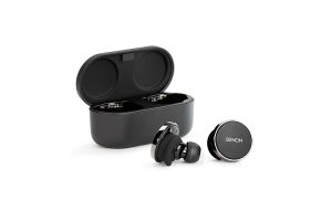 Denon – PerL Pro True Wireless Adaptive Active Noise Cancelling In-Ear Earbuds – Black