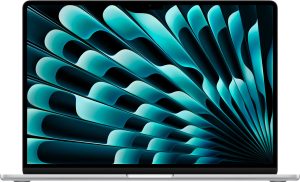 Apple – MacBook Air 15-inch Laptop – M3 chip – 8GB Memory – 512GB SSD – Silver