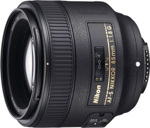 Nikon – AF-S NIKKOR 85mm f/1.8G Medium Telephoto Lens – Black