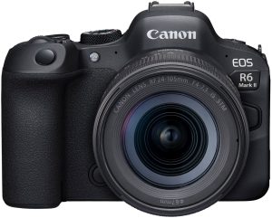 Canon – EOS R6 Mark II Mirrorless Camera with RF 24-105mm  f/4-7.1 IS STM Lens – Black