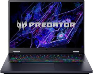 Acer – Predator Helios 18 Gaming Laptop – 18″ 2560 x 1600 IPS 240Hz  Intel i9-14900HX  GeForce RTX 4080 – 32GB DDR5  1TB SSD – Abyssal Black