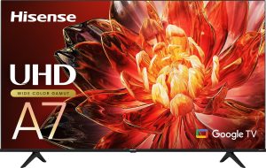 Hisense – 43″ Class A7 Series LED 4K UHD HDR WCG Google TV (2024)