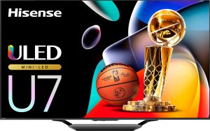 Hisense – 55″ Class U7 Series Mini-LED 4K UHD QLED Google TV (2024)