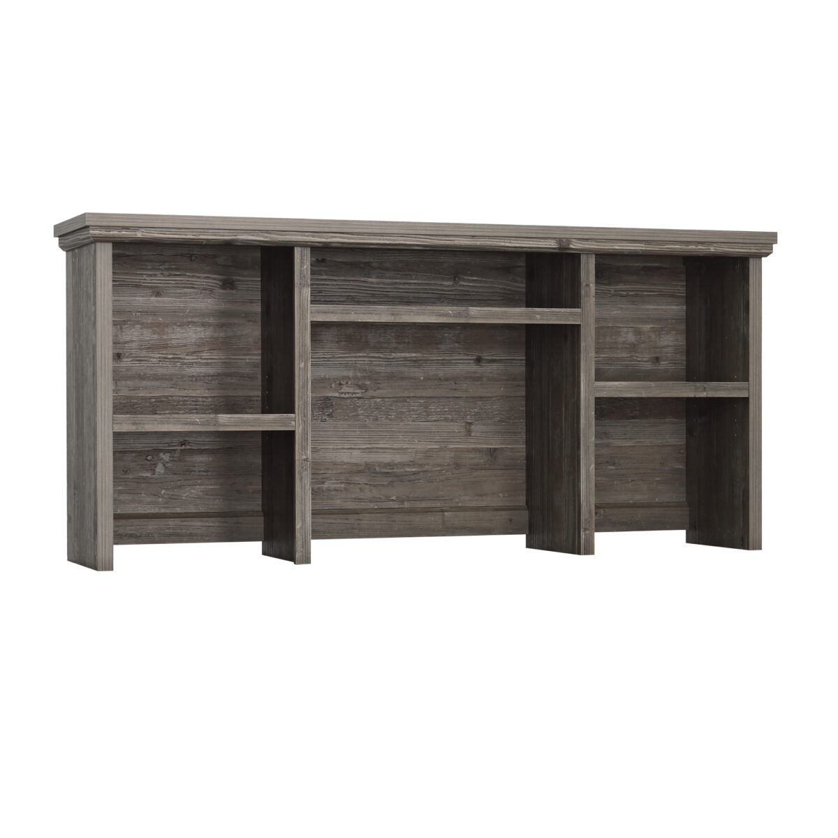 Sauder - Aspen Post Computer Hutch - Pebble Pine