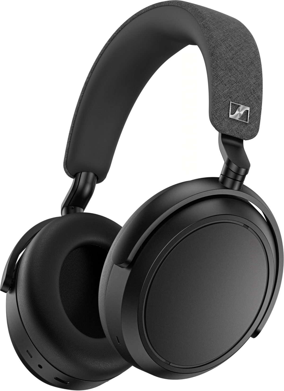 Sennheiser - Momentum 4 Wireless Adaptive Noise-Canceling Over-The-Ear Headphones - Black