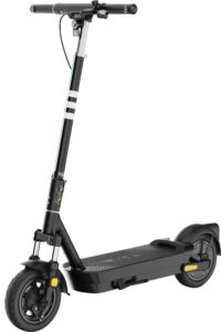 OKAI – Neon Ultra ES40 Dual-Suspension Electric Scooter w/ 43.5 Miles Max Operating Range  24 mph Max Speed – Black