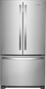 Whirlpool – 25.2 Cu. Ft. French Door with Internal Water Dispenser – Stainless Steel