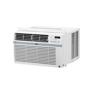 LG – 450 Sq. Ft. 10000 BTU Smart Window Air Conditioner – White