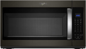 Whirlpool – 1.9 Cu. Ft. Over-the-Range Microwave – Black Stainless Steel