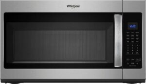 Whirlpool – 1.9 Cu. Ft. Over-the-Range Microwave with Sensor Cooking – Stainless Steel