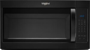 Whirlpool – 1.7 Cu. Ft. Over-the-Range Microwave – Black