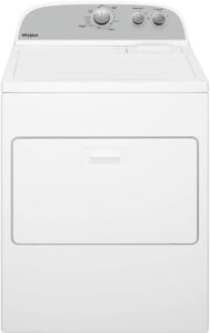 Whirlpool – 7 Cu. Ft. Electric Dryer with AutoDry Drying System – White