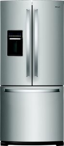 Whirlpool – 19.7 Cu. Ft. French Door Refrigerator – Stainless Steel