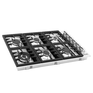 ZLINE – 36″ Gas Cooktop with 6 Gas Burners – Black