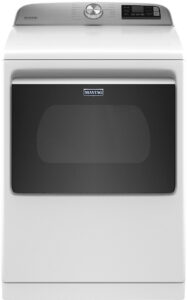 Maytag – 7.4 Cu. Ft. Smart Electric Dryer with Steam and Extra Power Button – White