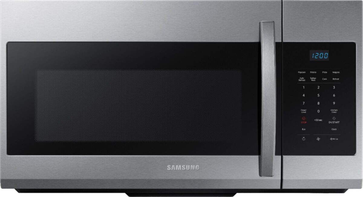 Samsung - 1.7 Cu. Ft. Over-the-Range Microwave - Stainless Steel