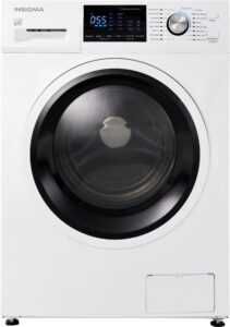 Insignia – 2.7 Cu. Ft. High Efficiency Stackable Front Load Washer with ENERGY STAR Certification – White