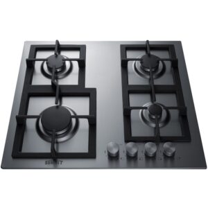 Summit Appliance – 24″ Built-In Gas Cooktop with 4 Burners